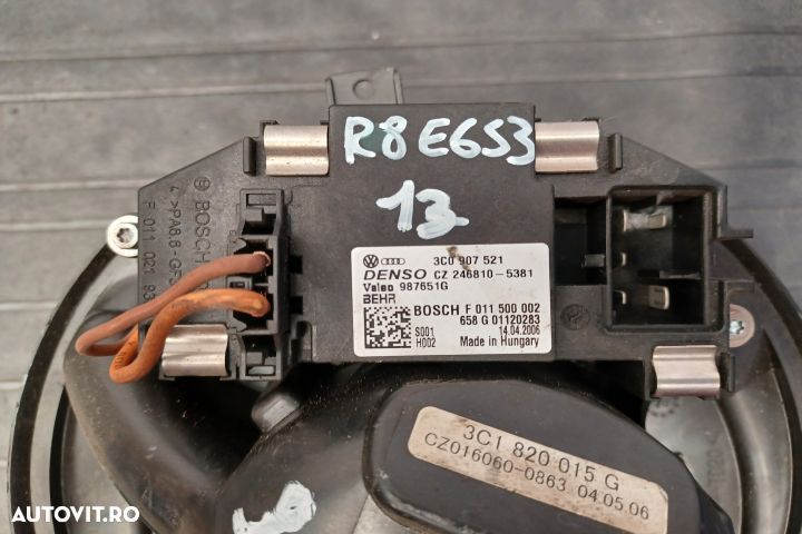 Ventilator aeroterma 3C1820015G 3C1820015G Volkswagen VW Golf 5 [2003 - 4