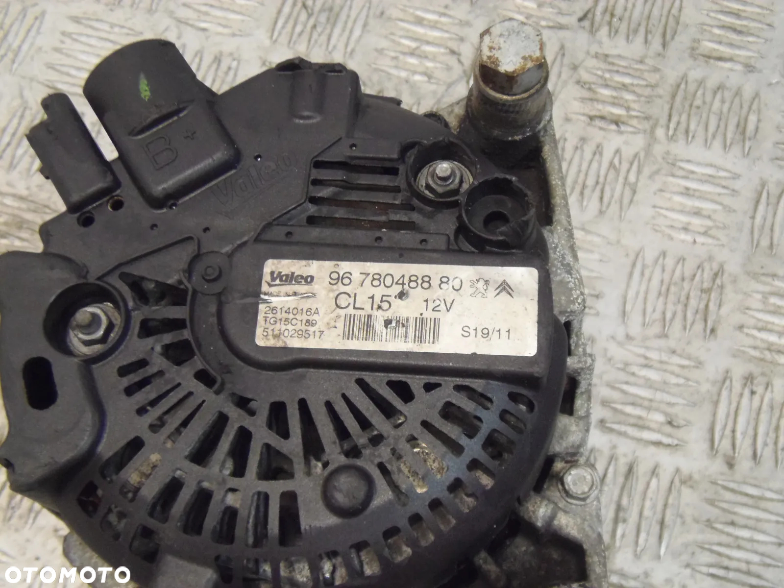 CITROEN C4 ALTERNATOR 1.6 HDI 967808880 - 4