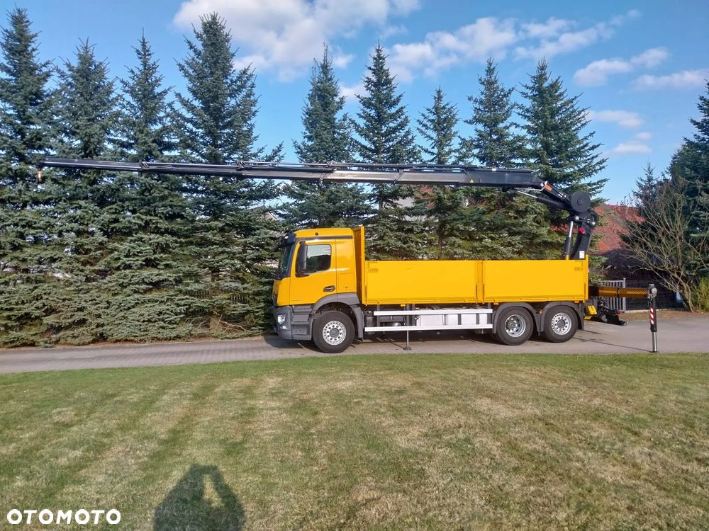Mercedes-Benz Antos z HIAB 288 / 15m /Pilot/3-oś skrętna - 21