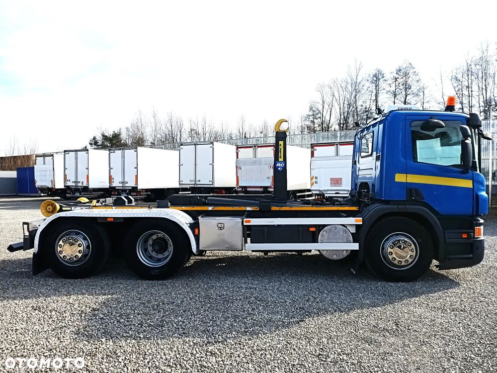 Scania P320 6x2 Hakowiec Marrel , oś skrętna - 12