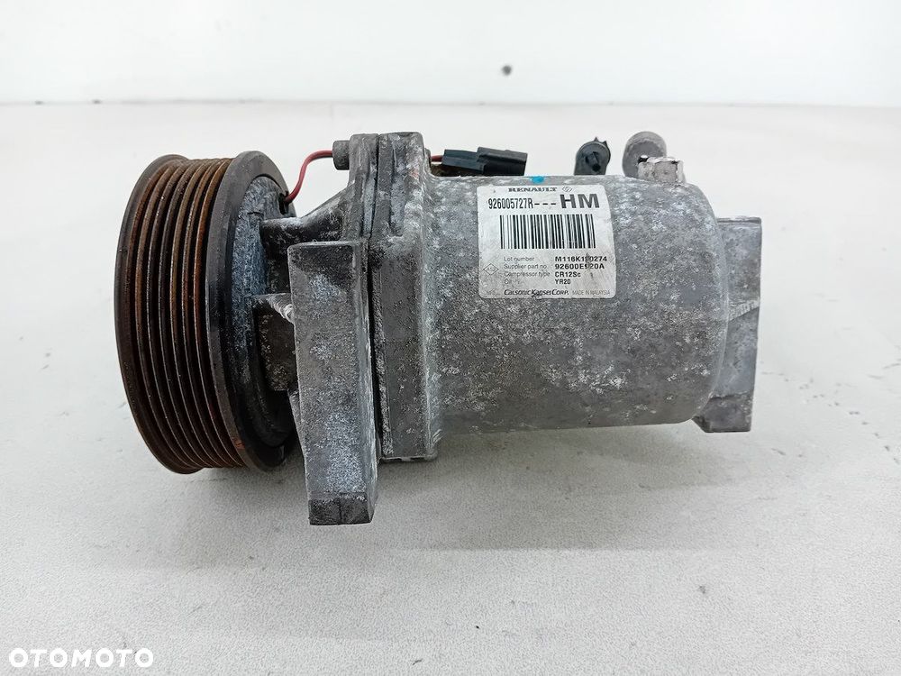 POMPA, SPRĘŻARKA KLIMATYZACJI DACIA LODGY 926005727R 92600E920A 1.6 SCE - 1