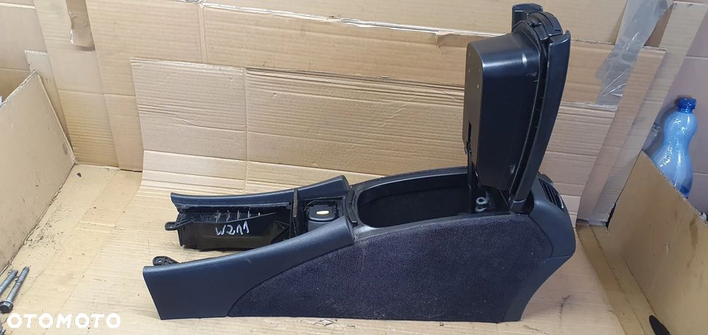 Tunel środkowy podłokietnik skóra Mercedes E-Klasa W211 - 3