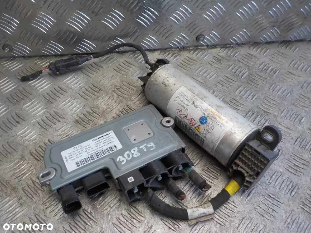 PEUGEOT 308 T9 MODUŁ STEROWNIK KONDENSATOR START STOP 9801739380