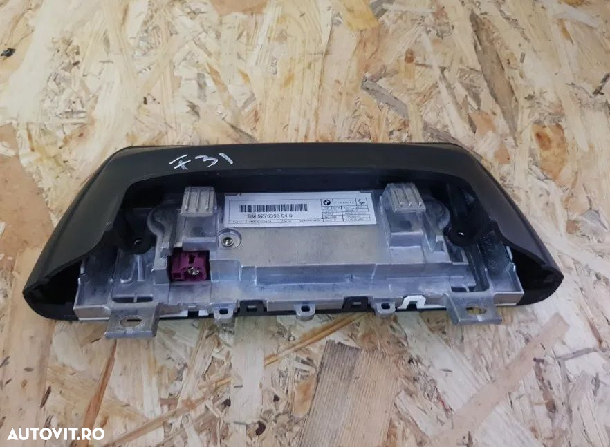 Display Navigatie Bmw F30 F31 CID Cod 9270393 - 5