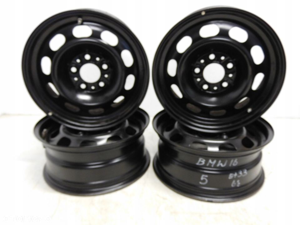 FELGI STALOWE 16 BMW SERIA 1 ET33 CZUJNIKI - 1
