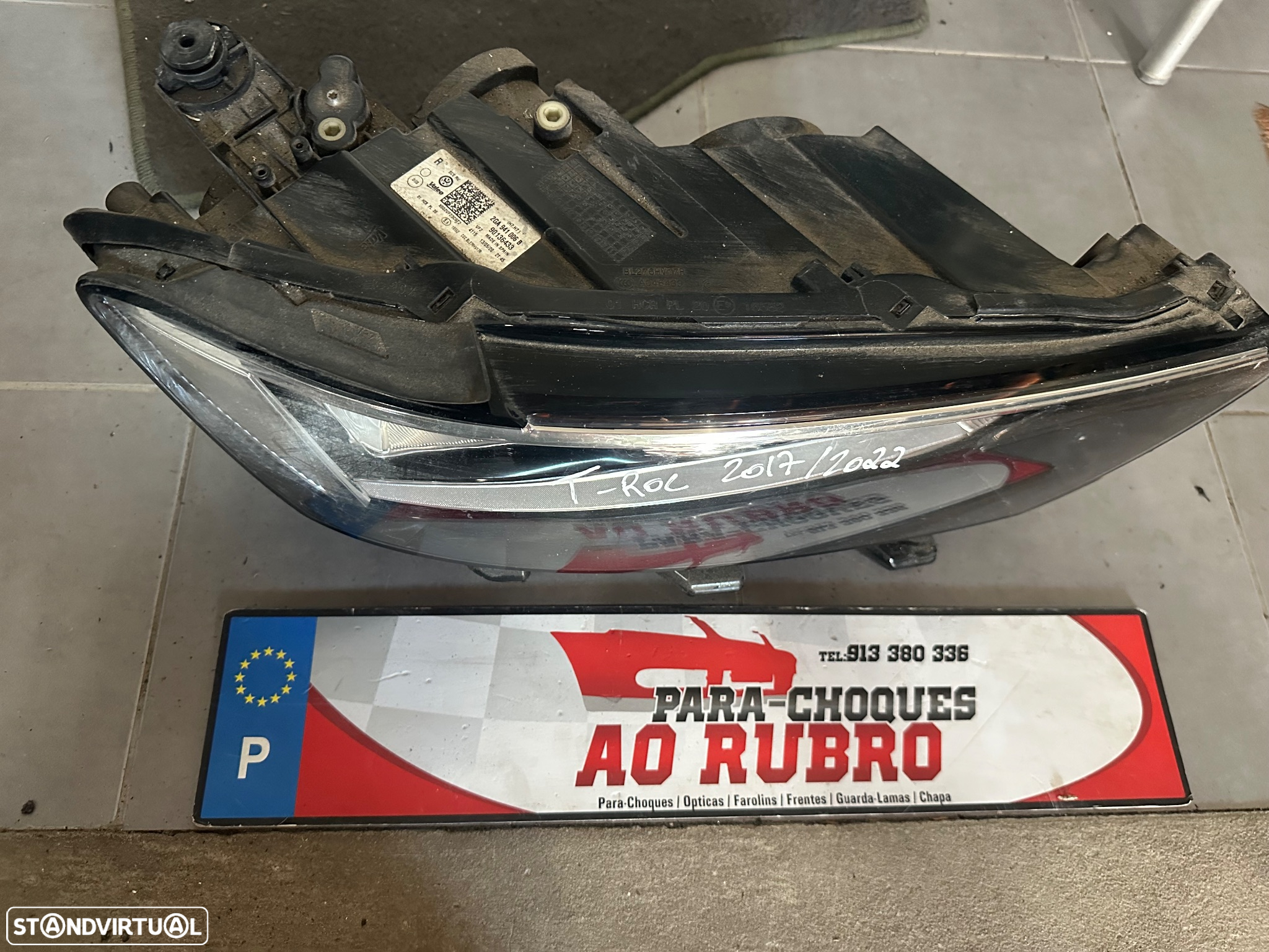 Farol vw t-roc drt - 2