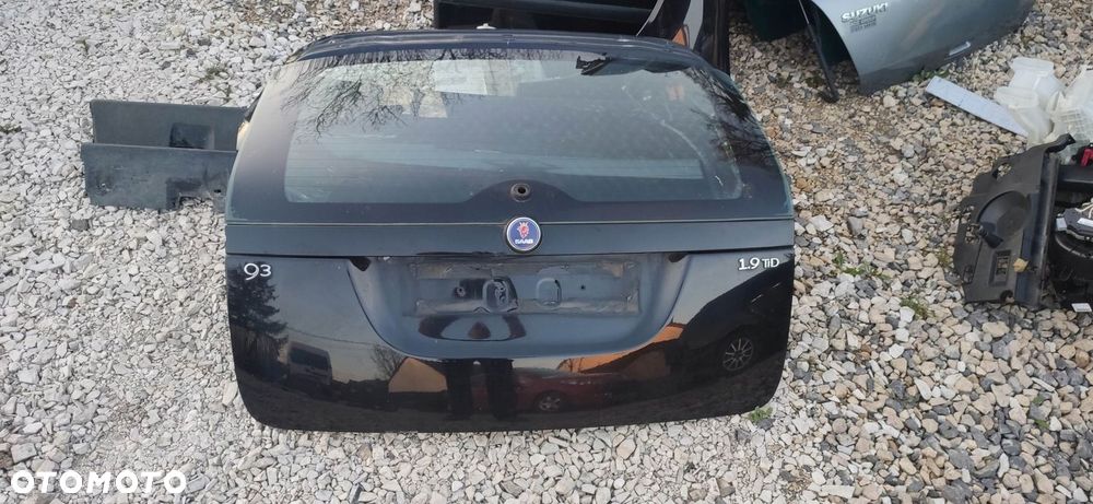 KL KLAPA TYŁ KOMBI GOŁA SAAB 9-3 SS 03- 298 CZARNE - 1