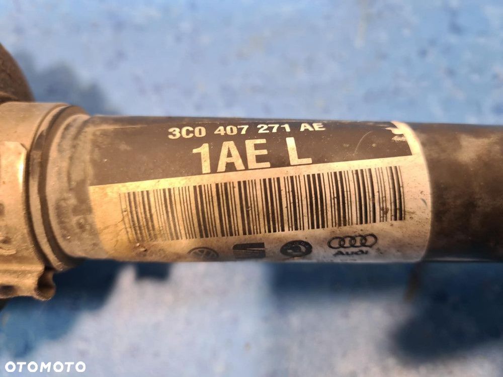 VOLKSWAGEN GOLF PÓŁOŚ LEWA PRZÓD 3C0407271AE CLCA, CBDC - 4