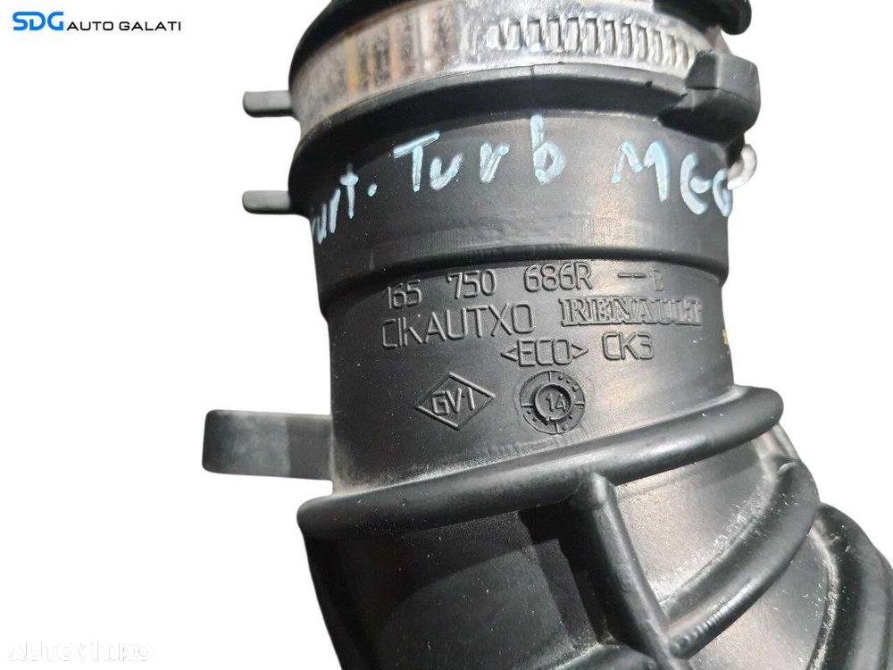 Furtun Conducta Admisie Aer Turbo Turbina Turbosuflanta Renault Megane 3 1.5 DCI 2008 - 2015 Cod 165750686R [N2951] - 5