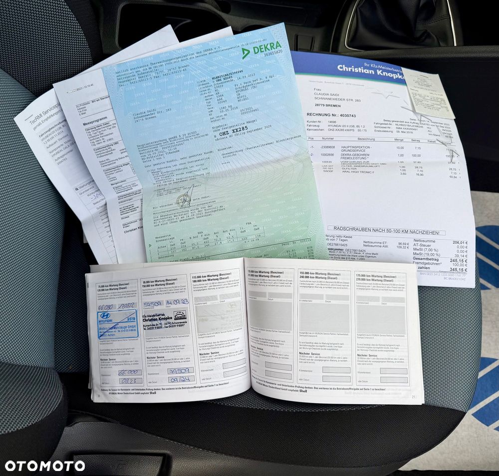 Hyundai i20 blue 1.2 Classic - 19