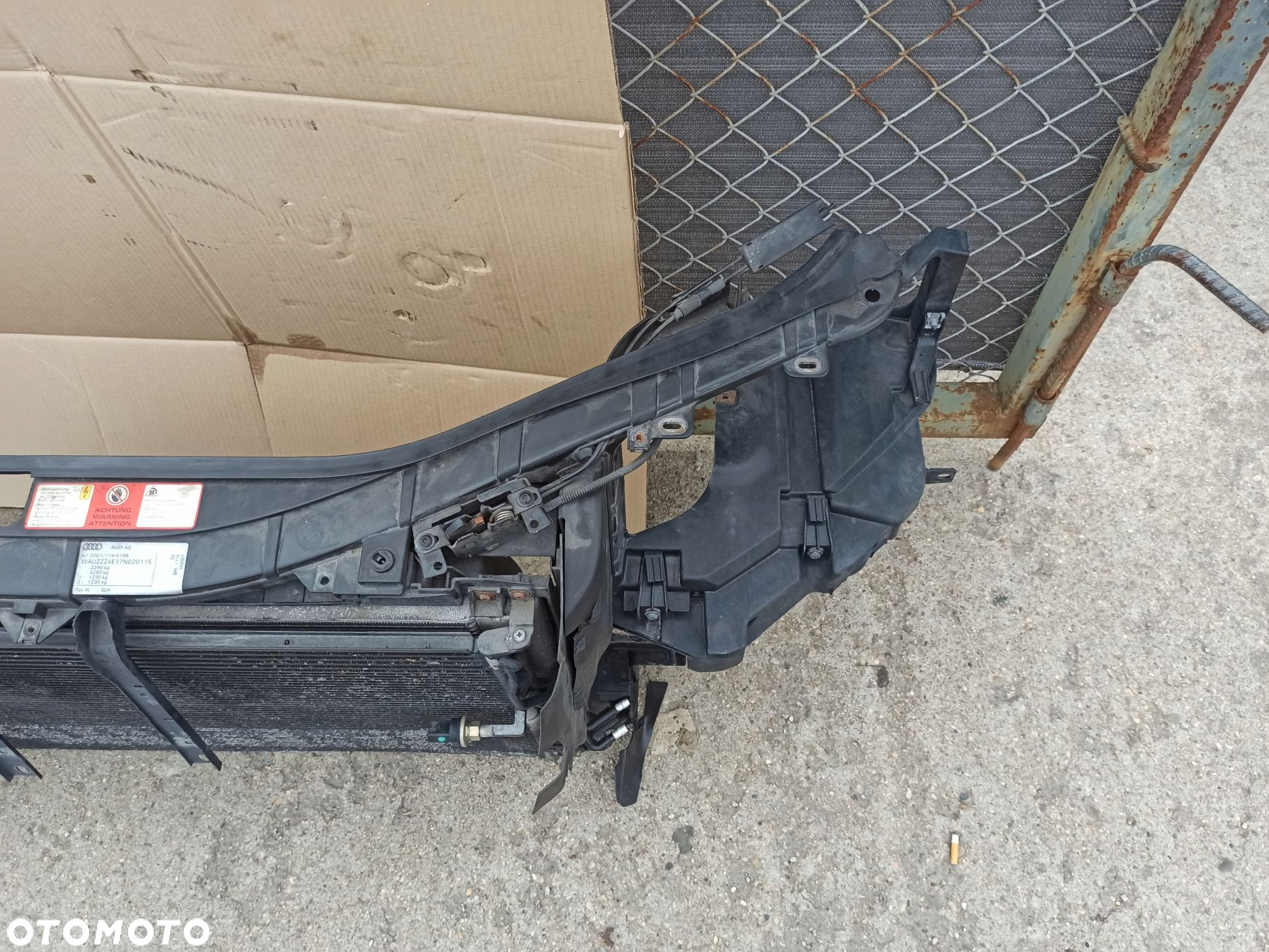 Pas przedni wzmocnienie AUDI A8 D3 LIFT 3.2FSI - 6