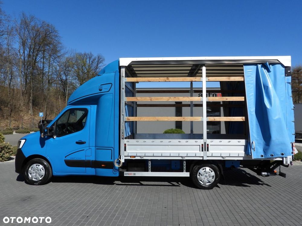 Renault MASTER PLANDEKA WINDA 8 PALET WEBASTO TEMPOMAT LEDY PNEUMATYKA KLIMATYZACJA  165KM - 9