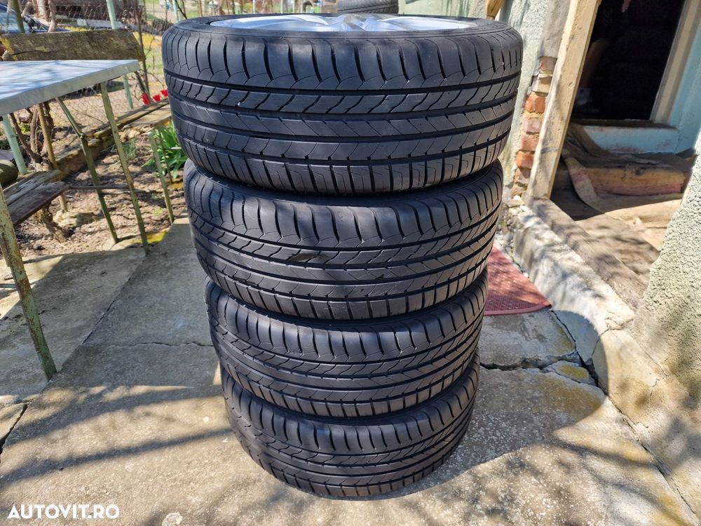 215 50 R 17 jante tabla cu cauciucuri de vara 5 x 115 Opel Astra J - 6