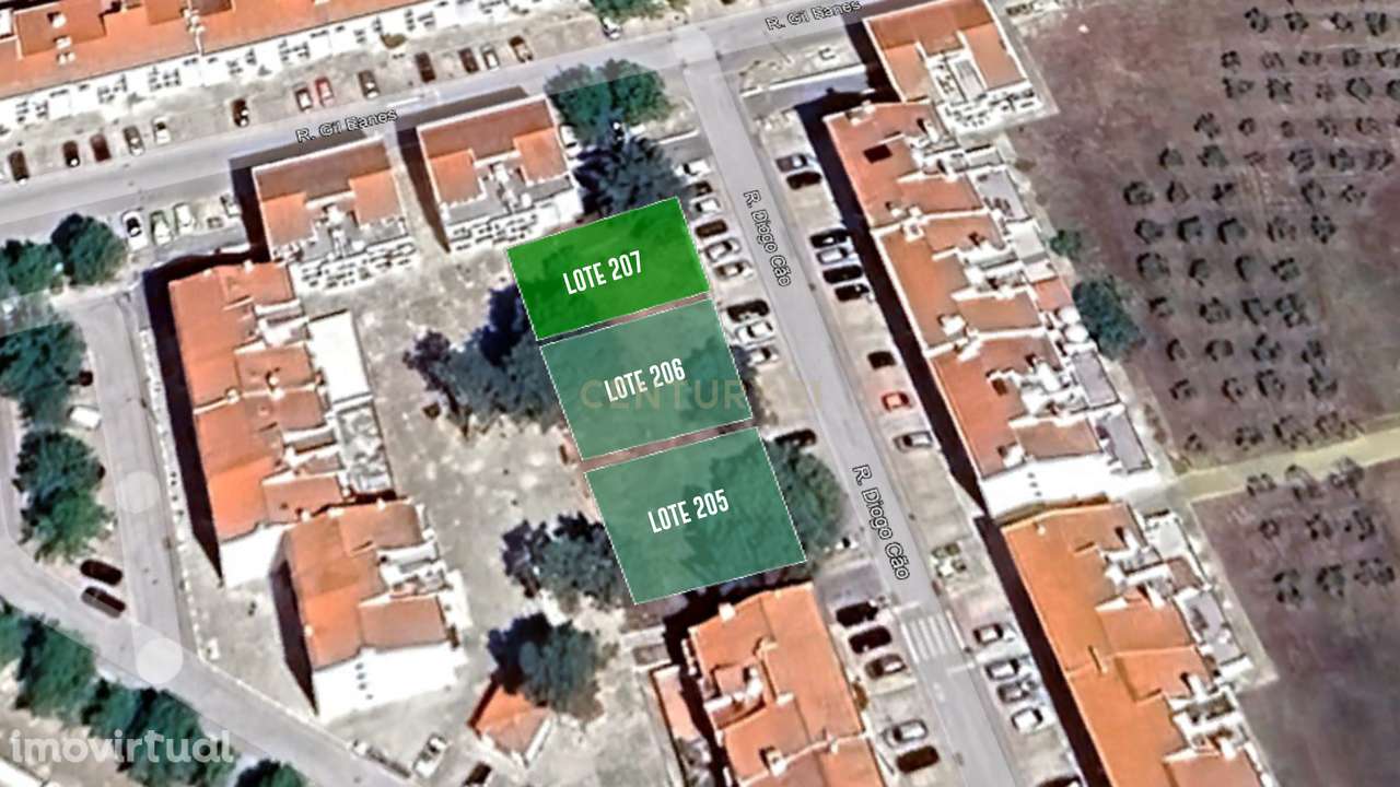 Lote Urbano para Prédio Multifamiliar | 6 Frações | Quinta do Anjo – P - Grande imagem: 2/6