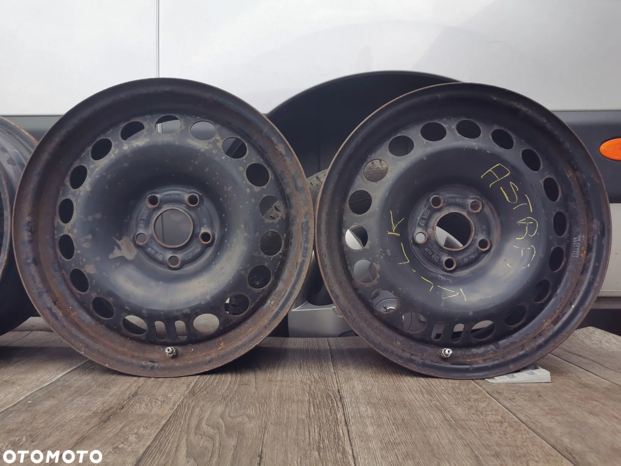 FELGI STALOWE 5x105 R16 6,5J OPEL ASTRA J K MOKKA AMPERA-E CZUJNIKI CIŚNIENIA - 6