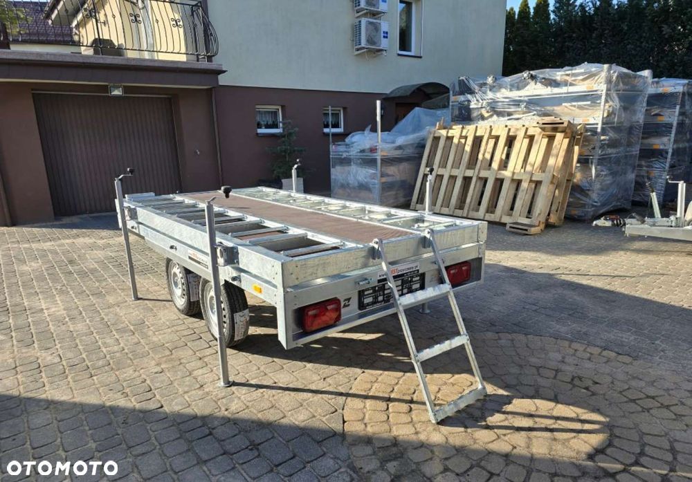 Zaslaw Przyczepa do przewozu uli Zasław 300 HL Hochlader 300 x 150 cm - 8