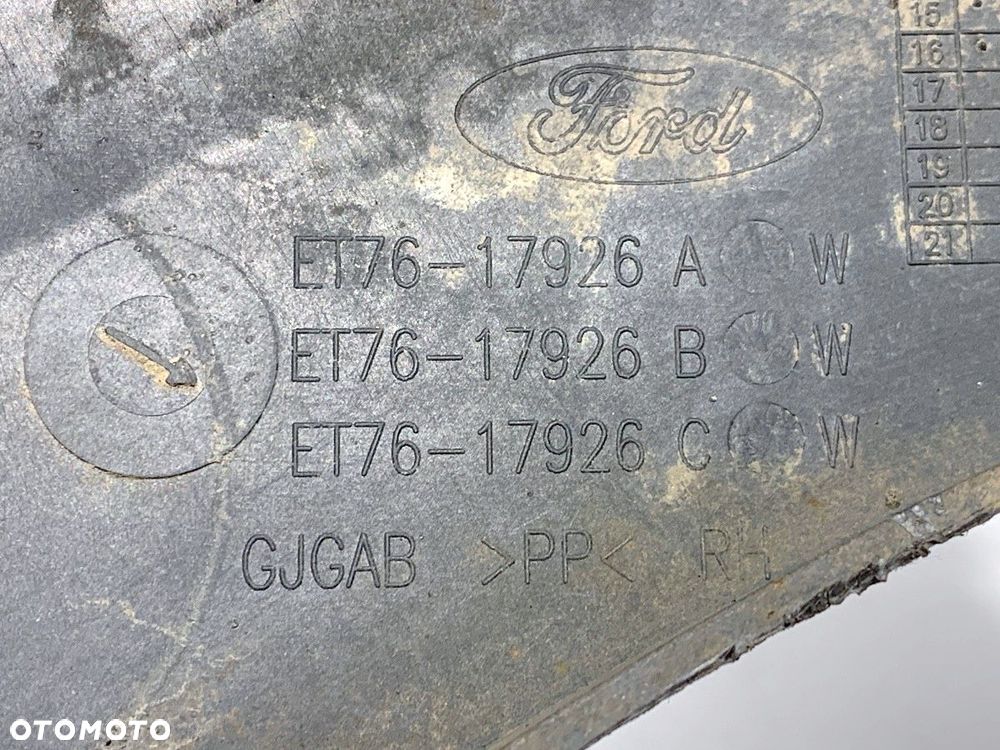 NAROŻNIK ZDERZAKA TYŁ PRAWY  FORD TRANSIT COURIER B460 Nadwozie pełne/minivan 2014 - 2022 1.0 - 5