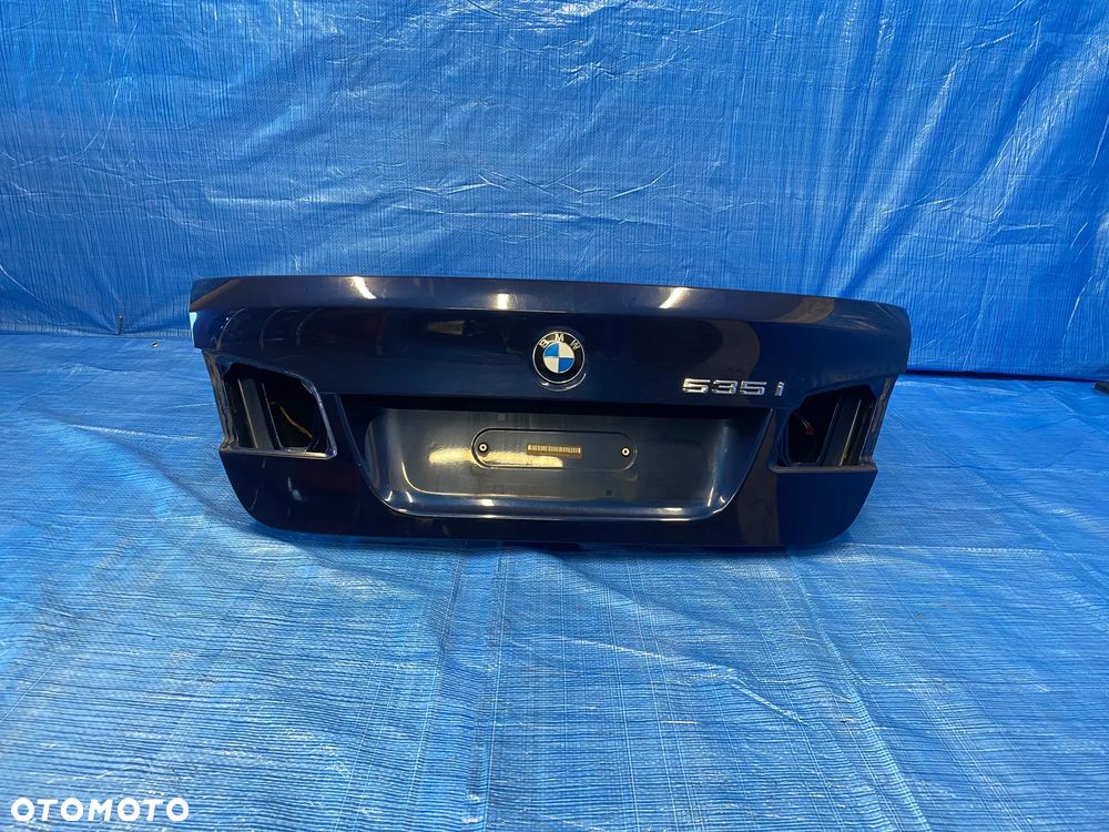 KLAPA BAGAŻNIKA TYŁ TYLNA SEDAN NIEBIESKA A76 TIEFSEEBLAU BMW F10 PRZEDLIFT - 2