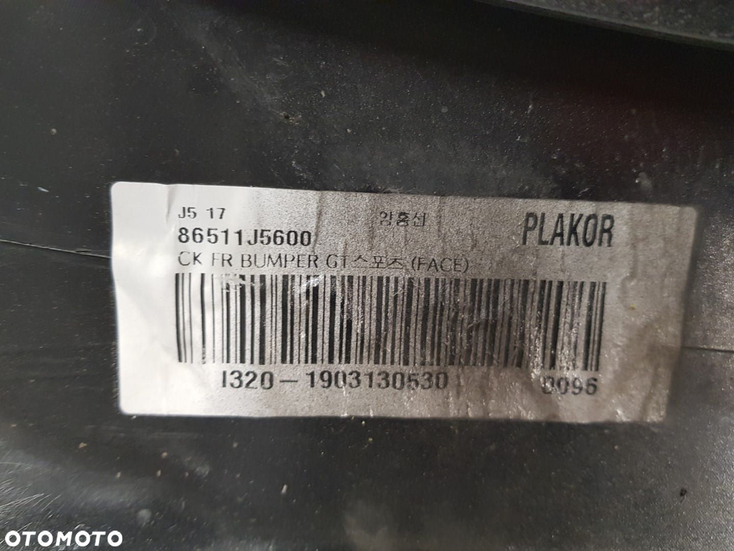 KIA STINGER GT ZDERZAK PRZEDNI PRZÓD 17-22 86511J5600 ŁADNY - 9