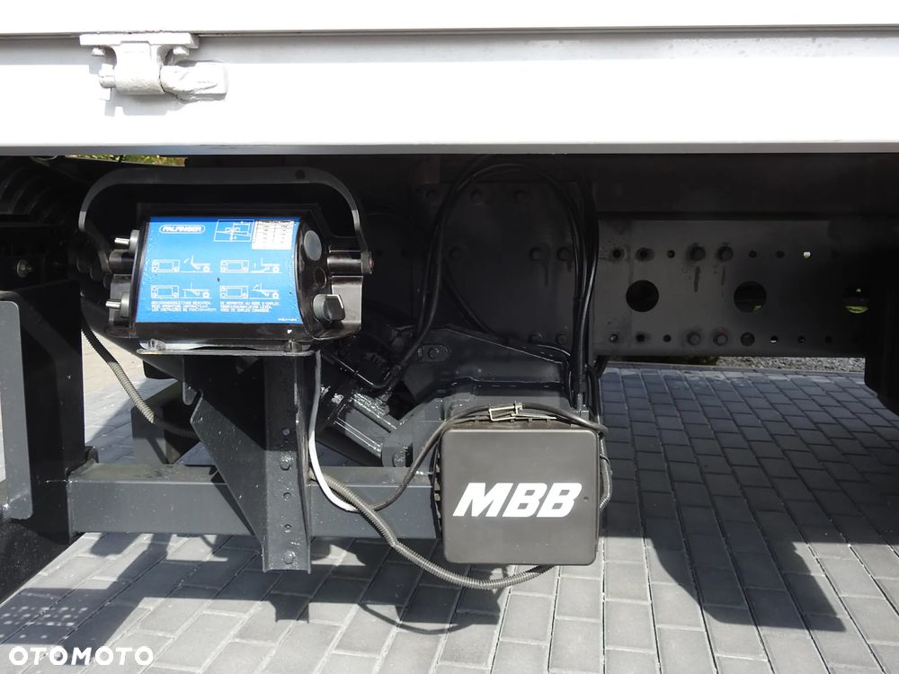 Mercedes-Benz ATEGO 1221 PLANDEKA WINDA 16 PALET WEBASTO KLIMATYZACJA PNEUMATYKA BLIŹNIACZE KOŁA 230KM [ 859917 ] - 27
