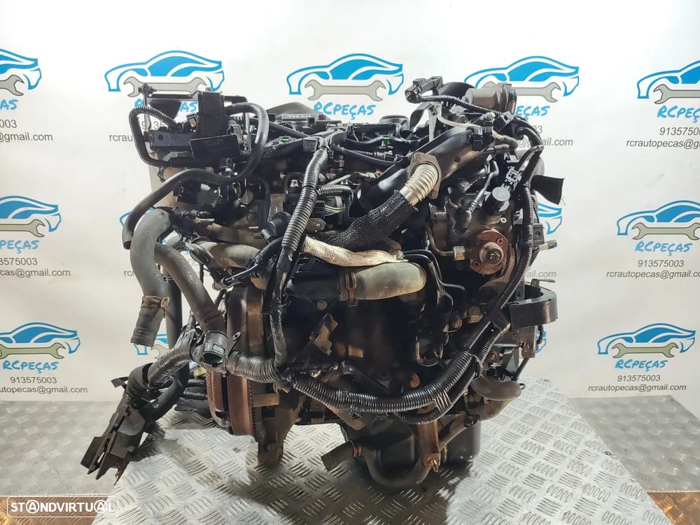 MOTOR COMPLETO 1.4 TDCI 8V 70CV KVJA FORD FIESTA VI 6 MK6 MOTOR ARRANQUE ALTERNADOR BIMASSA COMPRESSOR AR CONDICIONADO BOMBA DIRECAO DIREÇÃO TURBO INJETOR INJETORES - 1