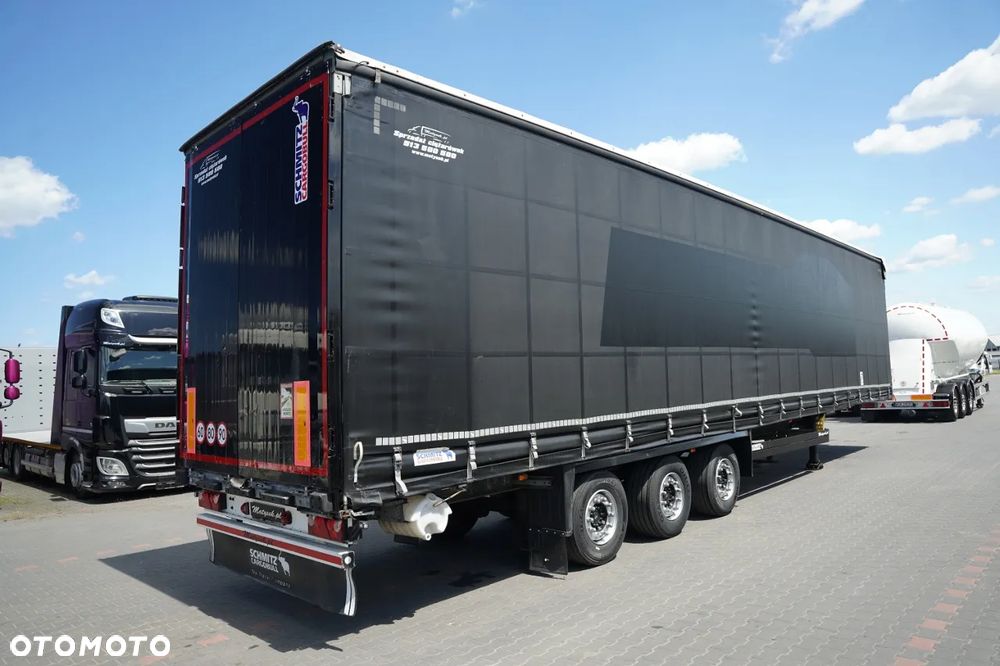 Schmitz Cargobull / FIRANKA / MEGA  / LOWDECK / DACH PODNOSZONY / OŚ PODNOSZONA - 6