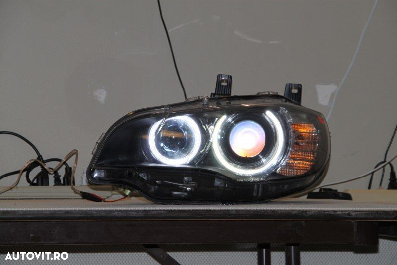 Angel Eyes pentru BMW e92 e93 e60 x5 e70 x6 e71 e87 E82 E90 X1 F01 F02 80w ⭐️⭐️⭐️⭐️⭐️ - 6