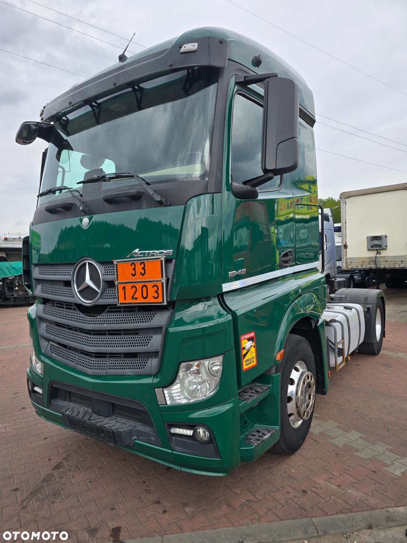 Mercedes-Benz ACTROS 1843 pełen ADR FL,AT, pompa do paliw - 1