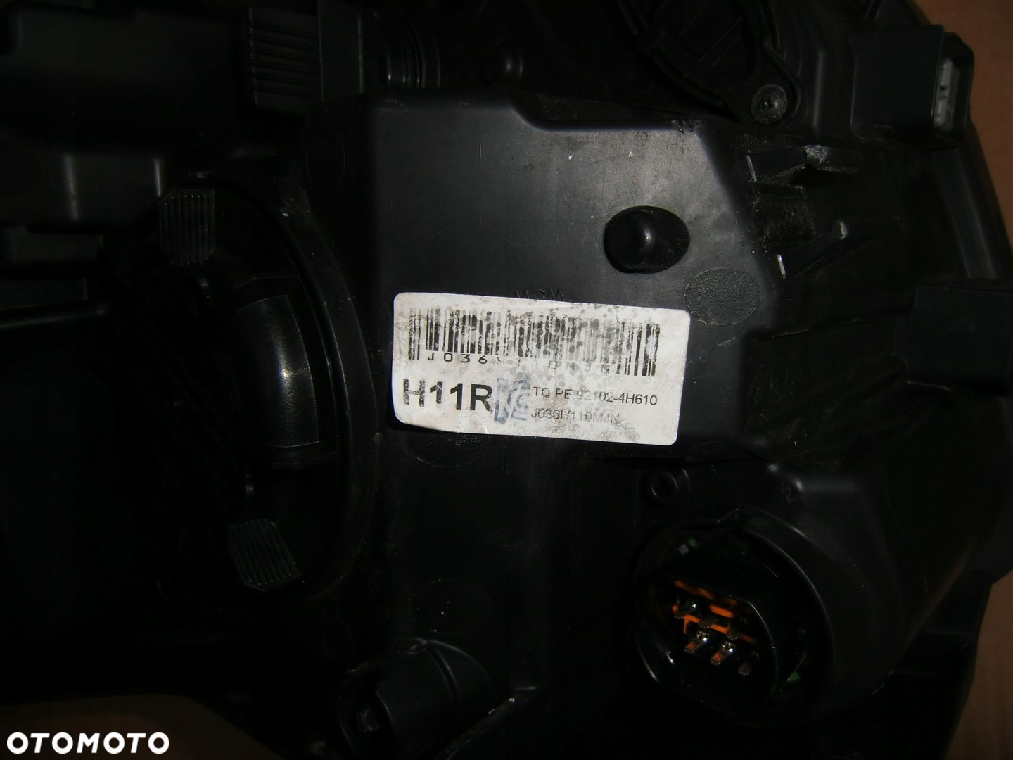 LAMPY PRAWA SOCZEWKA HYUNDAI H1 LIFT 92102 4H610 EUROP ŁADNA - 7