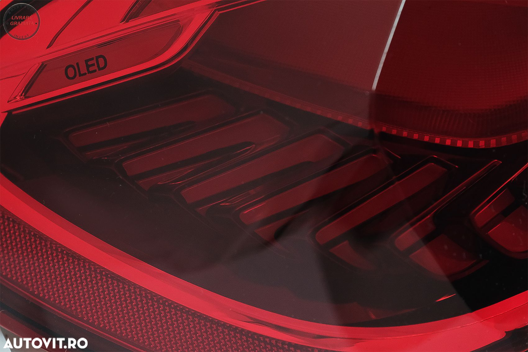 Stopuri OLED BMW Seria 4 F32 F33 F36 M4 F82 F83 (2013-03.2019) Rosu Clar cu Semnal- livrare gratuita - 18