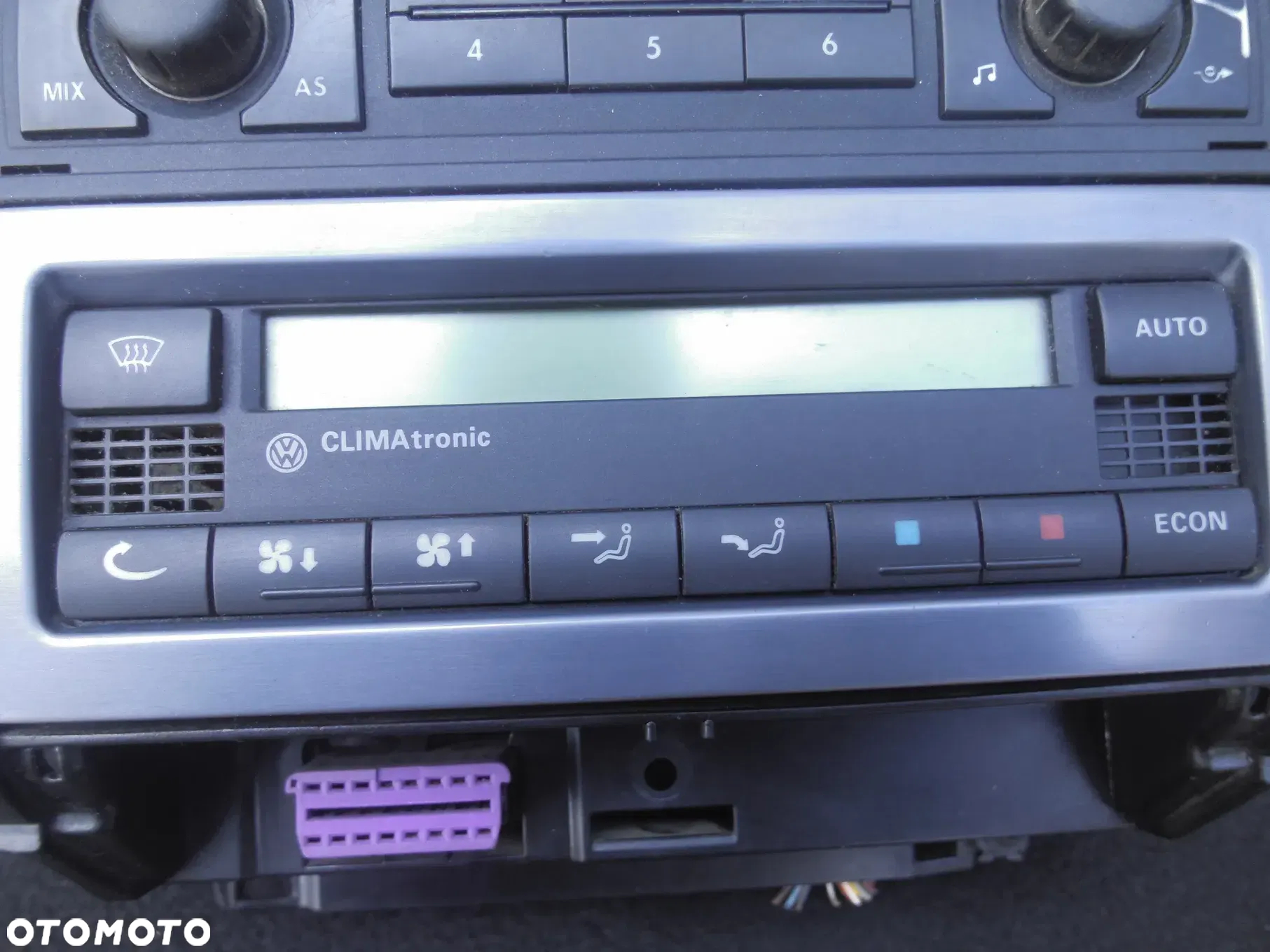 VW GOLF IV RADIO NAVIGATION SYSTEM MCD KONSOLA RAMKA PANEL STEROWANIA KLIMATYZACJI NAWIEWU WTYCZKI INSTALACJA - 5