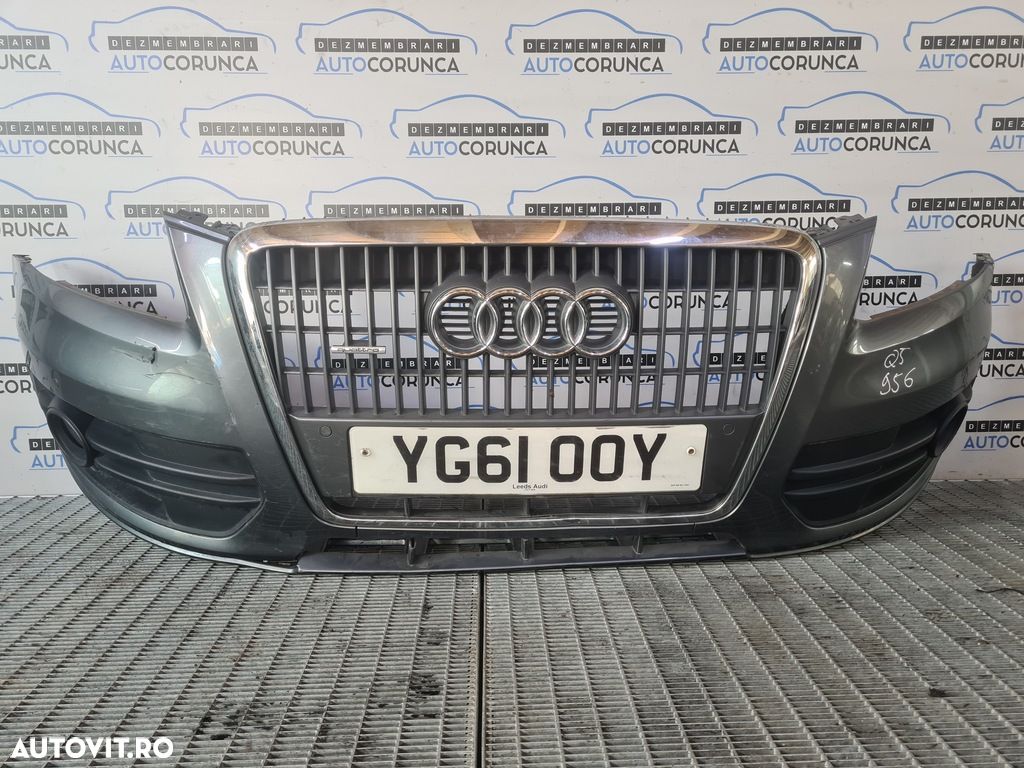 Bara fata Audi Q5 2008 - 2012 GRI (956) model fara spalatoare far CU DEFECTE - 1