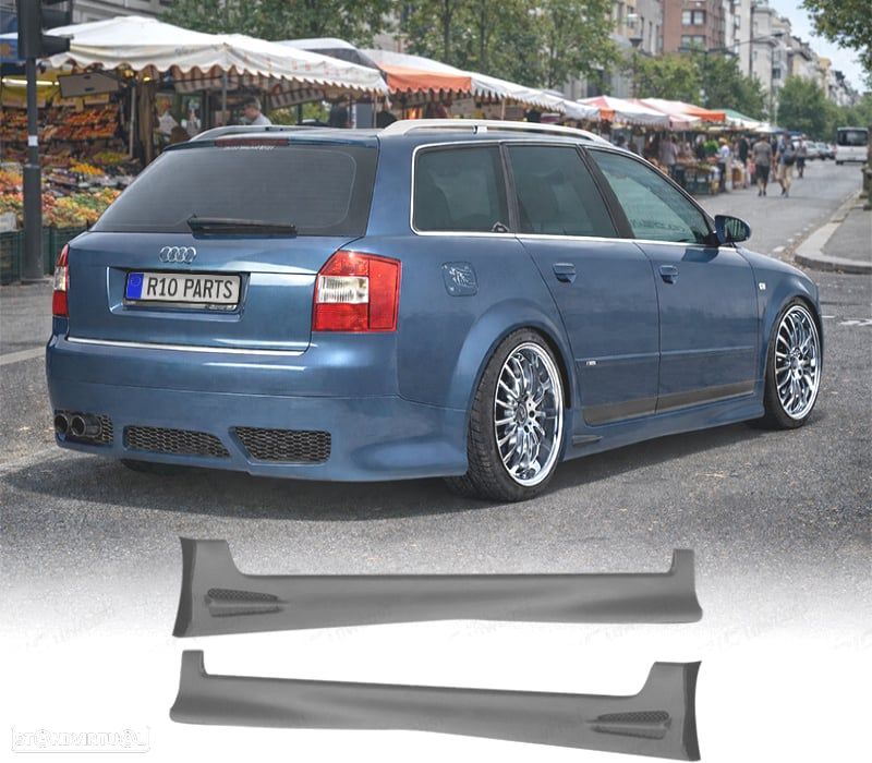 EMBALADEIRAS LATERAIS AUDI A4 B6 8E 00-04 LOOK GT4 - 1