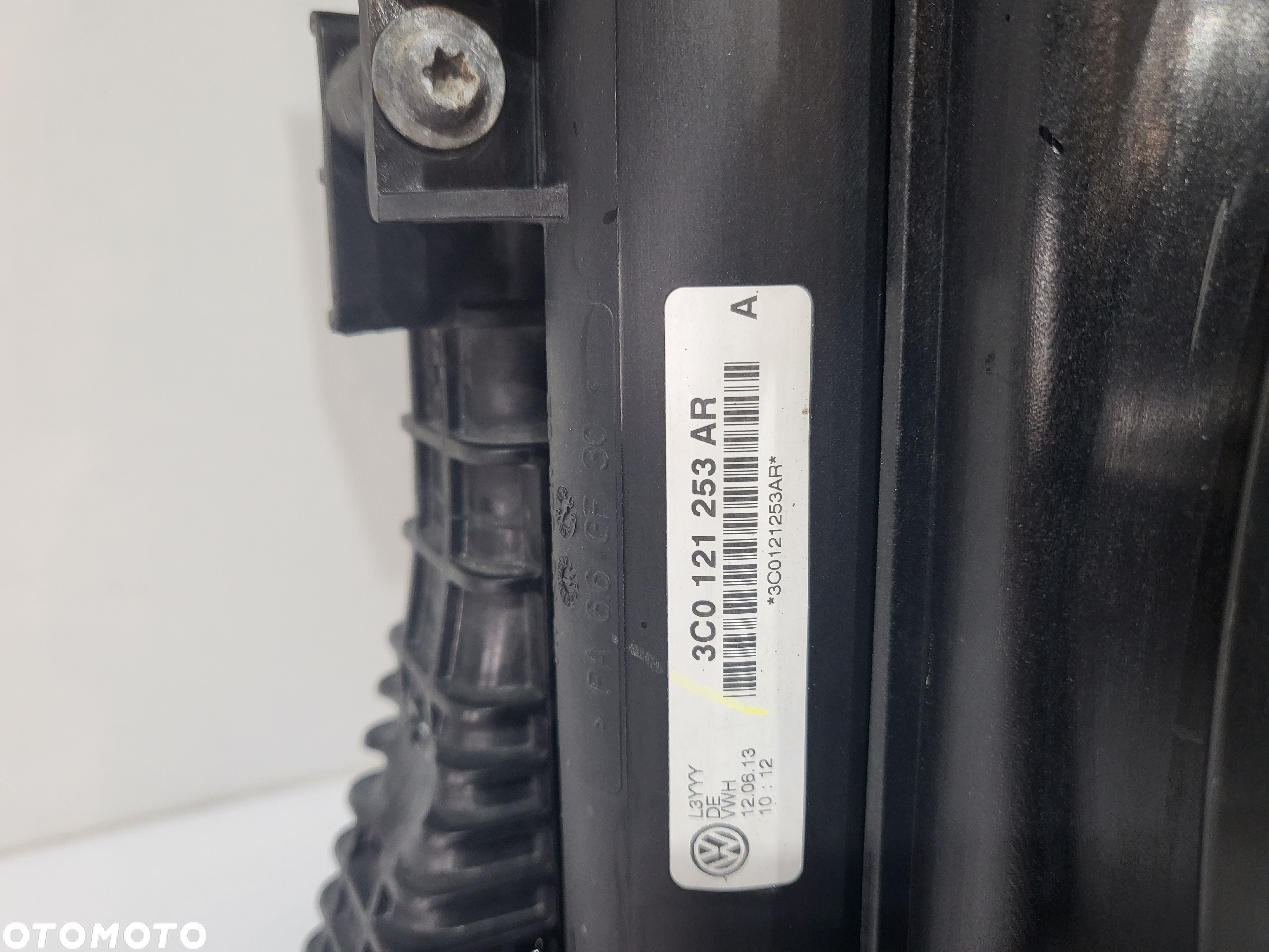 VW PASSAT B7 2.0TDI 1.6 TDI KOMPLET CHŁODNIC WENTYLATORY 3C0121253AR 1K0121207BC - 6