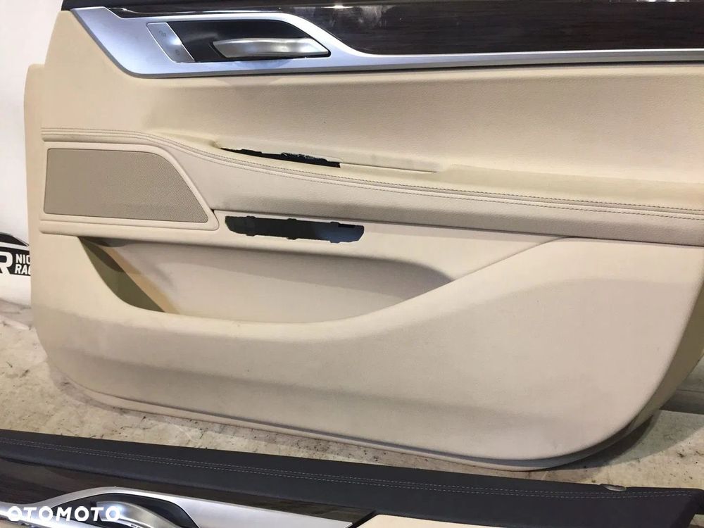 BOCZKI DRZWI PRZÓD TYŁ BMW 7 G11 G12 CANBERABEIGE - 3