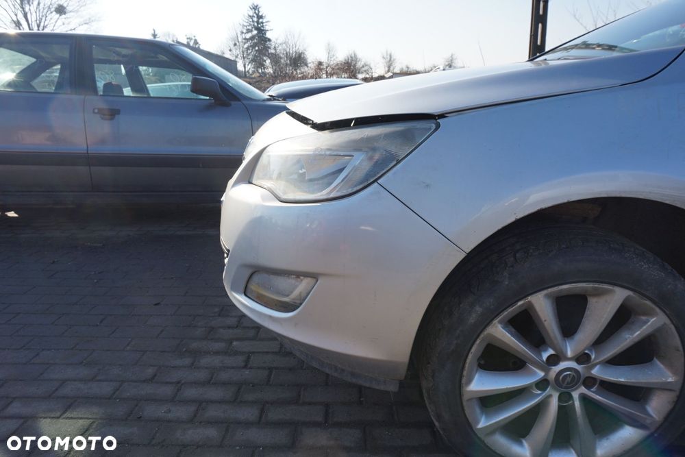 MASKA ZDERZAK BŁOTNIKI LAMPY ASTRA IV J Z176  OPEL 2009-2015 SREBRNY PRZÓD KOMPLETNY - 10