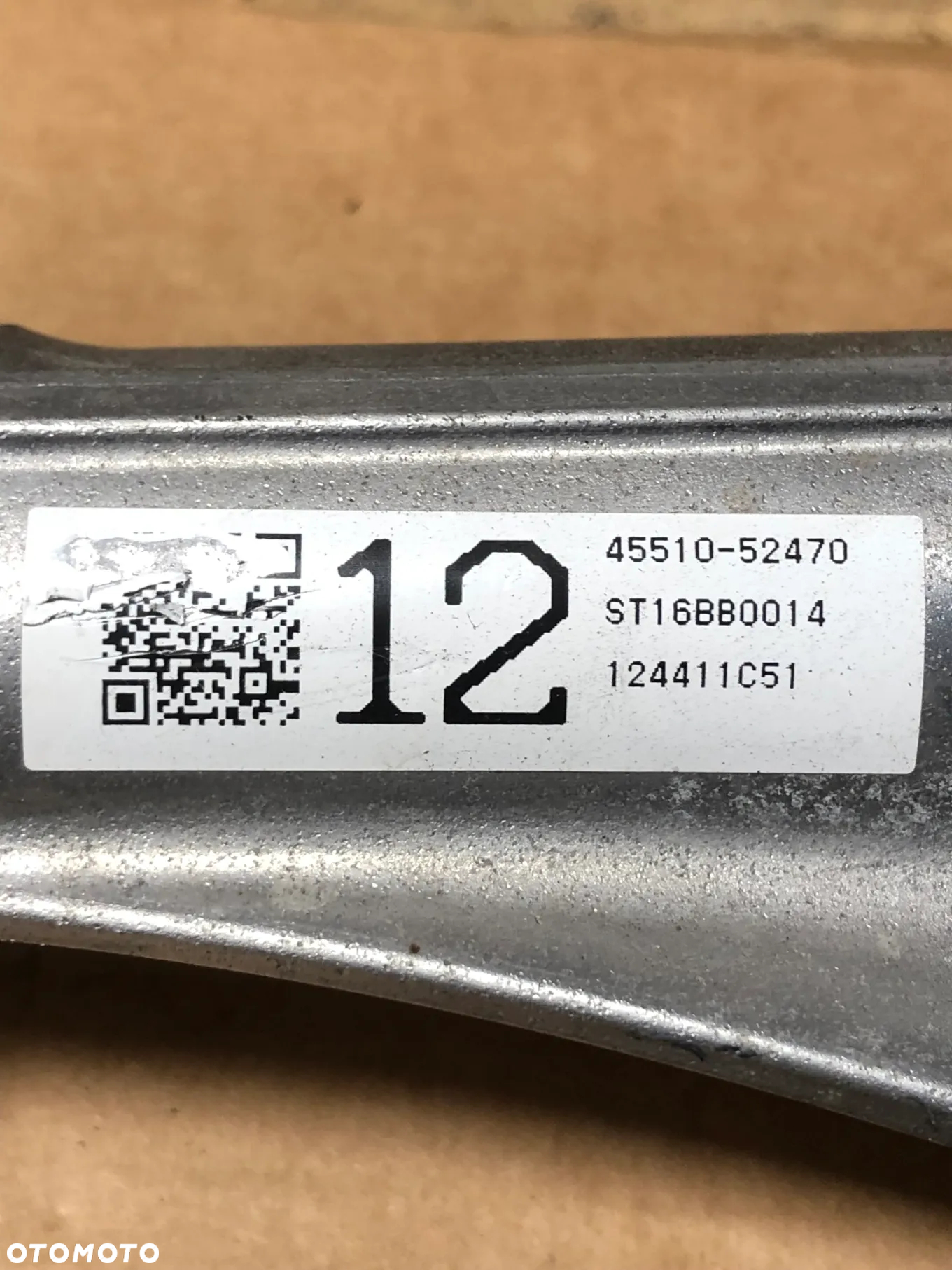 UKŁAD KIEROWNICZY MAGLOWNICA LEXUS LBX 24r 45510-52470 gwa!!! - 2