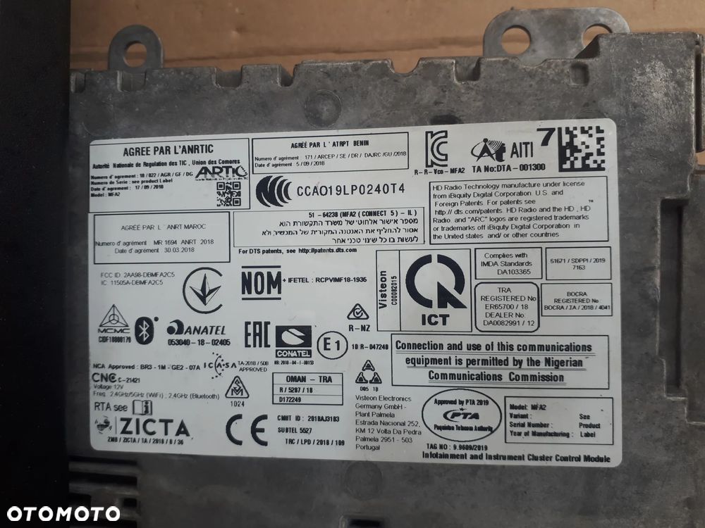 MERCEDES SPRINTER 907 910 Radio mbux - 2