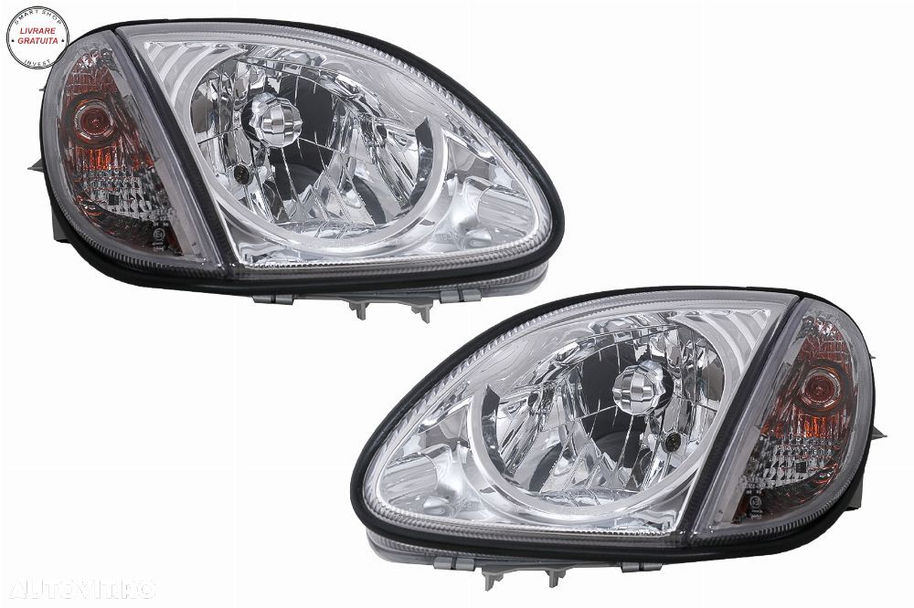 Faruri Mercedes SLK R170 (04.1996-2004) Crom- livrare gratuita - 1