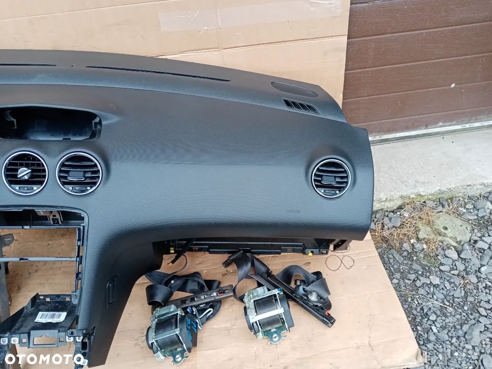 Konsola Airbag pasy Peugeot 308 T7 poduszki komplet - 5