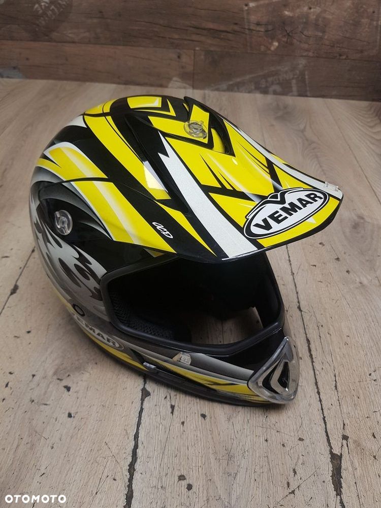 Kask motocyklowy Vemar Off-Road Cross Enduro Quad rozmiar XS 53 - 11