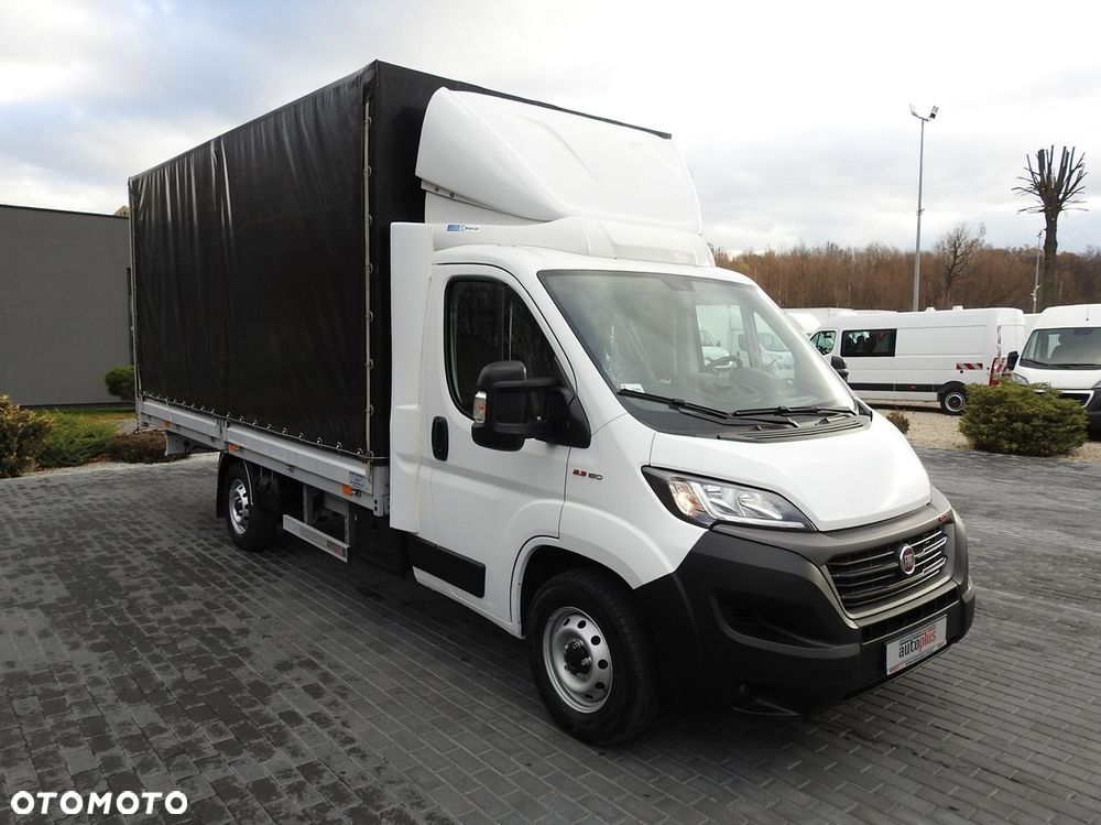 Fiat DUCATO PLANDEKA 10 PALET KLIMATYZACJA PNEUMATYKA  160KM - 5