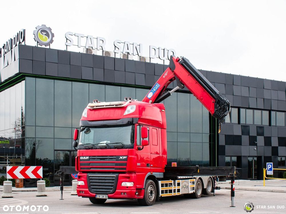 DAF XF 105.510 6x2 HMF 4020 HDS Żuraw - 8