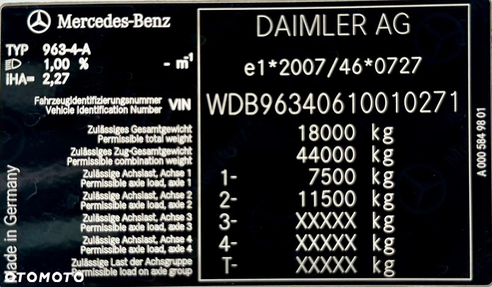 Mercedes-Benz ACTROS 1845 SPACE AUTOMAT RETARDER STANDKLIMA SPOJLERY WEBASTO LODÓWKA 2xALUTANK 700000km EURO 6 LOW DECK MEGA 2016 ŁADNY - 14