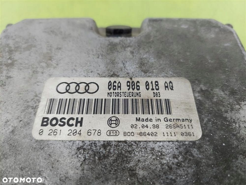 Komputer sterownik silnika Audi A3 8L 1996-2003 1,8T 06A906018AQ 0261204678 - 3