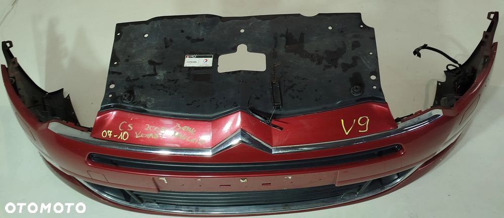 zderzak przedni przód grill CITROEN C5 III X7 08-13 SPRYSKI - 5