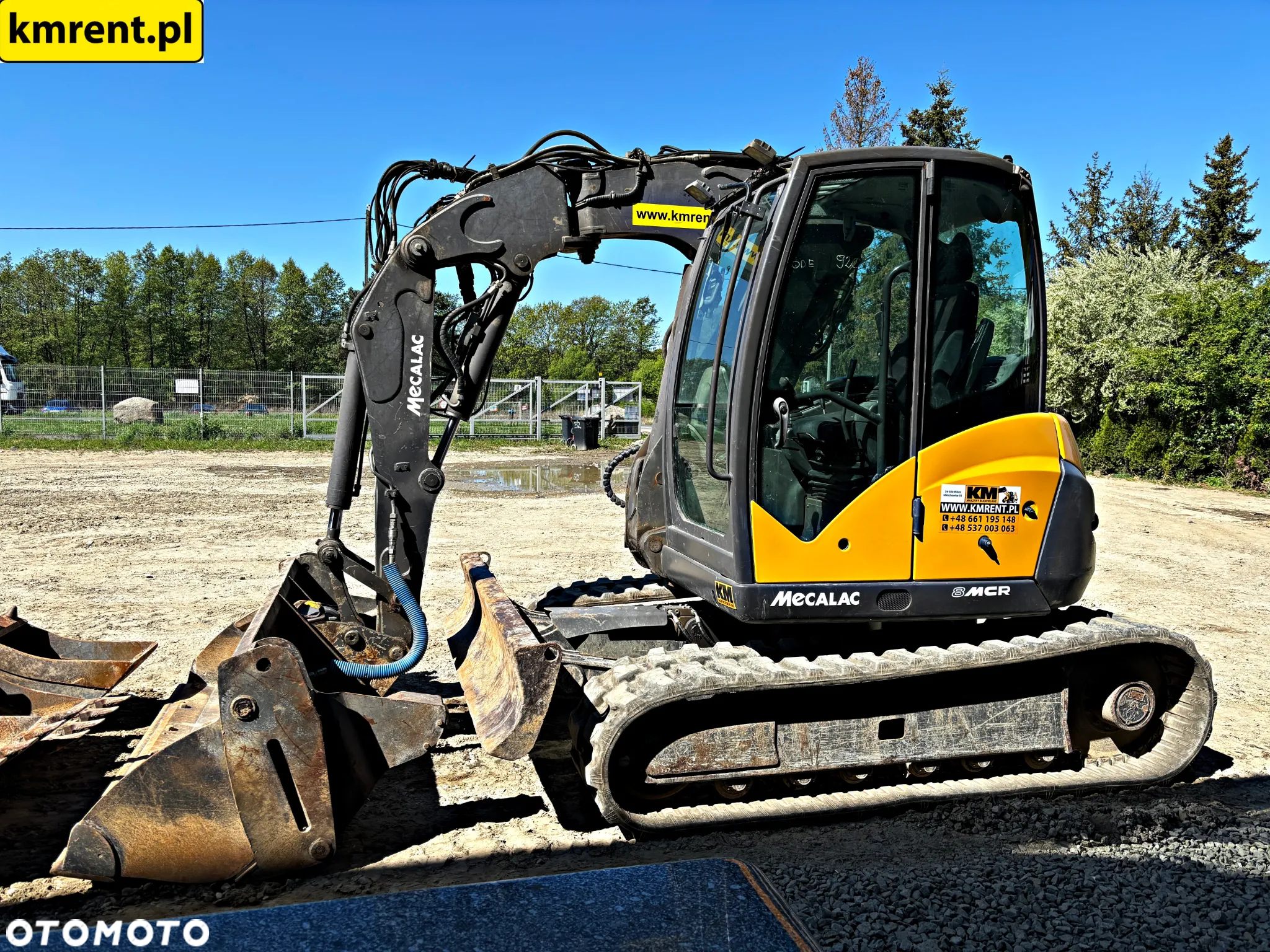 Mecalac 8 MCR MINI-KOPARKA 2016R. | JCB 8055 8080 KUBOTA KX KOMATSU PC88 - 13