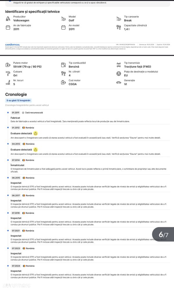 Volkswagen Golf 1.4 Comfortline - 14