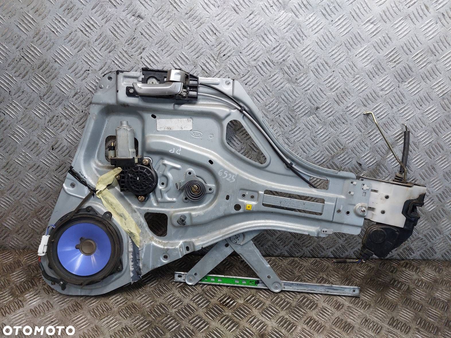 MECHANIZM PODNOŚNIK SZYBY PRAWY PRZÓD ELEKTRYCZNY + ZAMEK SPORTAGE II - 1