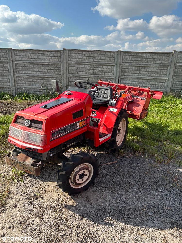 Mitsubishi MT15 – Mini traktor rolniczy 4x4 – 15 KM – Glebogryzarka – Stan bardzo dobry - 3